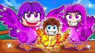 Having an OP BIRD FAMILY in Roblox!