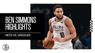 Ben Simmons Highlights | Brooklyn Nets vs. Memphis Grizzlies | 11.20.22