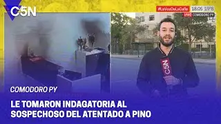 Le tomaron INDAGATORIA al SOSPECHOSO por el atentado a NICOLÁS PINO:
