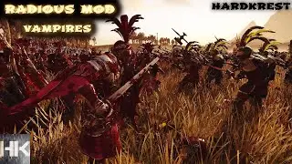 Total War Warhammer 2 Radious mod - прохождение - Vampires - Very Hard =61= Скверноскавен