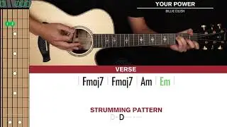 Your Power Guitar Cover Billie Eilish 🎸|Tabs + Chords|