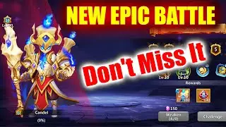 NEW EPIC BATTLE🔥Don't Miss It🔥CASTLE CLASH 2025