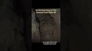 Do Not Get Close To The Dreaded Cave Wyrm 😰 #creepy