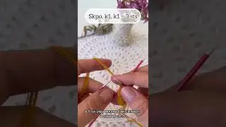 Крошечная морковка. Бесплатный МК по вязанию спицами