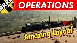 HO Scale At Its Finest! Model Train