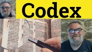 😎 Codex Meaning - Codex Defined - Codex Examples - Codex Definition - Codex