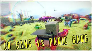 60 GANG vs PANIC GANG, OFFICIAL SERVER PVP - SERVER 627 PVP HIGHLIGHTS