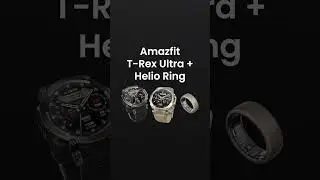 Train Hard. Recover Harder. #smartring #amazfitwatch