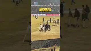 Crazy Fans in BAKSHI STADIUM in Srinagar,Kashmir During LLCt20 Finals 