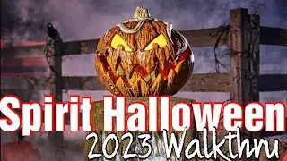 Spirit Halloween 2023 walkthru!