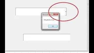 EXCEL VBA What is ShowDropButton