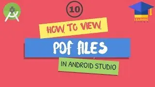 How to view PDF Files in Android Apps | Android Development For Begineers