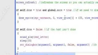 Game Maker Tutorial Customize RPG Textbox CAVEMAN FRIENDLY HQ