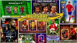 Good News !! Season 8 Update New Packs, New Summer Transfer Vol.3 Pack,  And Free Coins eFootball 24