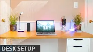 Desk Tour / Office Setup - Clean & Minimal - by Gadgets Xray