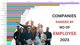 Companies ranked by number of employees 