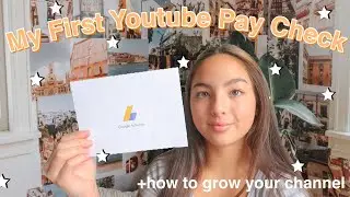 HOW MUCH MONEY I MADE ON MY FIRST YOUTUBE PAYCHECK