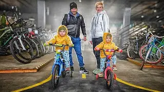 Новый транспорт для двойняшек. На хуторе с каждый днём становится всё меньше и меньше дубов