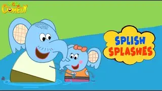 Happy Splashes | 01 | Happy Elephant | Cartoon for kids | Wow Comedy