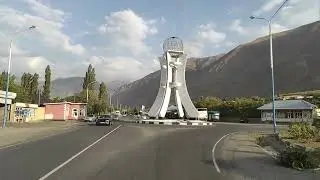 Таджикистан.Едем в сторону Пенджикента 4 августа 2023 г.