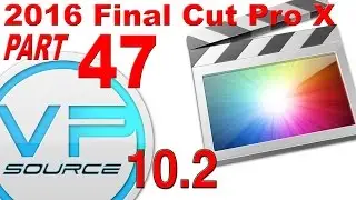 47. How to KEYFRAME AUDIO EFFECTS Final Cut Pro X 10.2 (2016)
