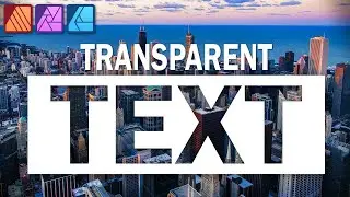How to Make Transparent Text in Affinity Photo, Designer, and Publisher
