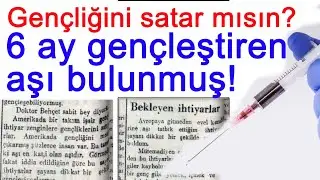 ABD'de 6 ay gençleştiren aşı bulunmuş