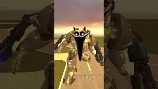NIGHTMARE GREY MECHA TITAN POPPY PLAYTIME 3 VS JAX TEAM AMAZING DIGITAL CIRCUS 2 AIRPORT in Gmod !?