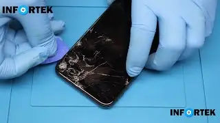 iPhone X A1901 Display replacement change easy way (Reparatur)