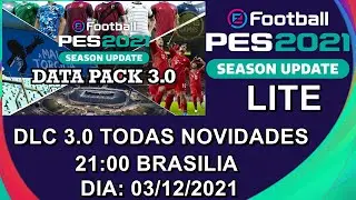 PES 2021 DLC 3.0 / PES 2021 LITE / TODAS AS NOVIDADES / ALL THE NEWS