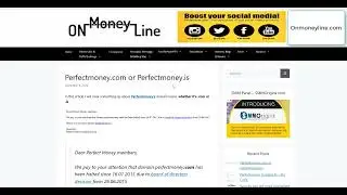 Perfectmoney.com or Perfectmoney.is