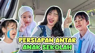 MAMI PERSIAPAN ANTAR DISTA DOMINIQUE DARLEEN KE SEKOLAH!! DARLEEN SAMPE NANGIS KEJER #viralvideo