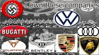 Who owns these companies?(Bugatti,Lamborghini,Porsche,Audi)