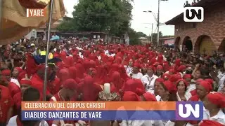 Celebración del Corpus Christi, Diablos Danzantes de Yare