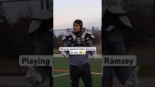 Playing against Jalen Ramsey‼️😪 