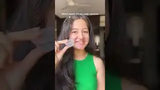 How to test if your Sunscreen is Water Resistant AT HOME? | Jhanvi Bhatia 