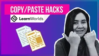 Learnworlds Tutorial: How To Copy Paste or Duplicate Page and Components From One Page To Another