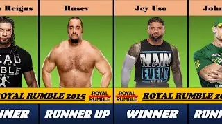 Every WWE Royal Rumble Winner & Runner-up (1988 - 2025)
