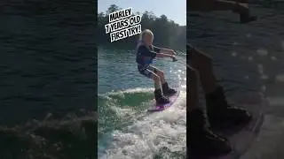 Get the kids fired up to wakeboard with slow speed, low risk, high reward fun! Details on my channel