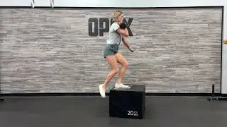 Single Arm Kettlebell Front Rack Russian Step Up
