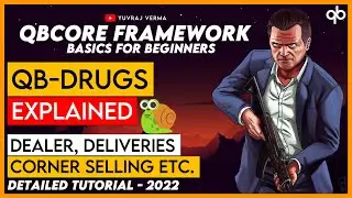 QBCore Framework - Drugs System | Explained | QB-Drugs for FiveM | QBus Framework 2022