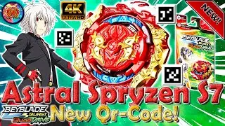 NEW Astral Spryzen S7 QR-CODE | Новый Qr-Код Astral Spryzen S7 - Beyblade Burst Quaddrive