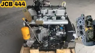 JCB 444 ENGINE REPAIR TUTORIAL / जेसीबी न्यू मॉडल 444 इंजन को के से रिपेयर करे.