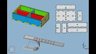 FreeCAD.#37. Создаем коробки для лазерной резки с помощью верстака 