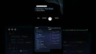 Hover Effect for Navbar #codewith_muhilan #css #coding #navbar