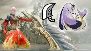 【MHRise】Somnacanth - Great Sword イソネミクニ - 大剣
