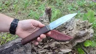 Ніж ручної роботи Хантер №96 (сталь CPM S125V в обкладинках 95X18)