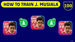 How To Train Musiala Max Level In eFootball 2023| How To Max Musiala In efootball 23