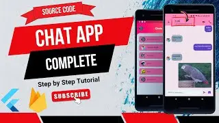 Flutter Chat App Tutorial |2024 |Complete Guide with  Source Code! 🚀