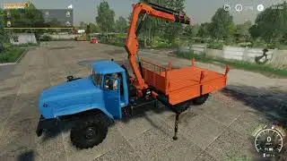 ✅ СУПЕР МОД ДЛЯ FS19 💥УРАЛ 4320-60 КМУ💥SUPER MOD FOR FS19 💥 URAL 4320-60 KMU